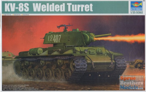 TRP01568 1:35 Trumpeter KV-8S Welded Turret