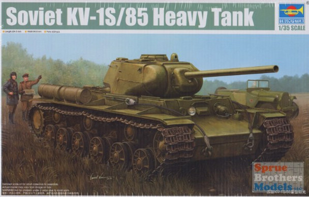 TRP01567 1:35 Trumpeter Soviet KV-1S/85 Heavy Tank
