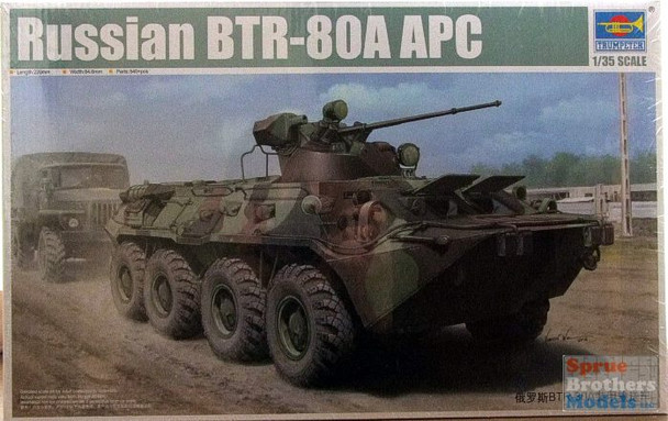 TRP01595 1:35 Trumpeter Russian BTR-80A APC