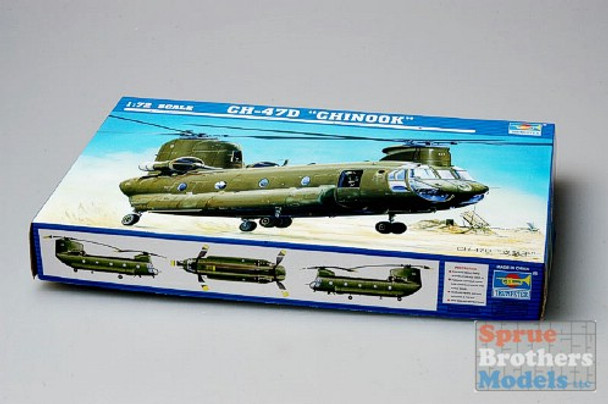 TRP01622 1:72 Trumpeter CH-47D Chinook Helicopter #1622
