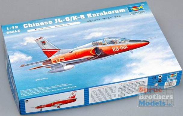 TRP01636 1:72 Trumpeter Chinese JL-8 (K-8 Karakorum) Trainer #1636