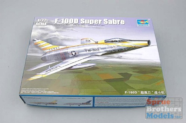 TRP01649 1:72 Trumpeter F-100D Super Sabre Attack Fighter #1649