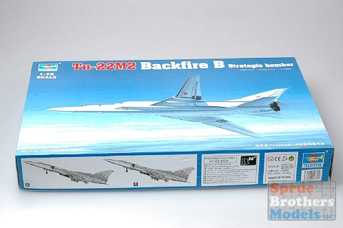 TRP01655 1:72 Trumpeter Tu-22M2 Backfire B Strategic Bomber #1655