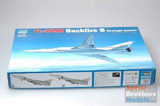 TRP01655 1:72 Trumpeter Tu-22M2 Backfire B Strategic Bomber #1655