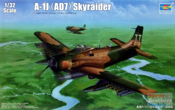 TRP02254 1:32 Trumpeter A-1J AD-7 Skyraider