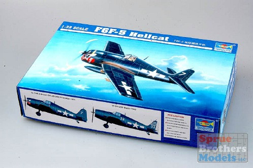 TRP02257 1:32 Trumpeter F6F-5 Hellcat - Sprue Brothers Models LLC
