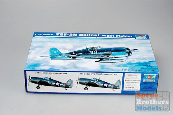 TRP02258 1:32 Trumpeter Grumman F6F-3N Hellcat Night Fighter