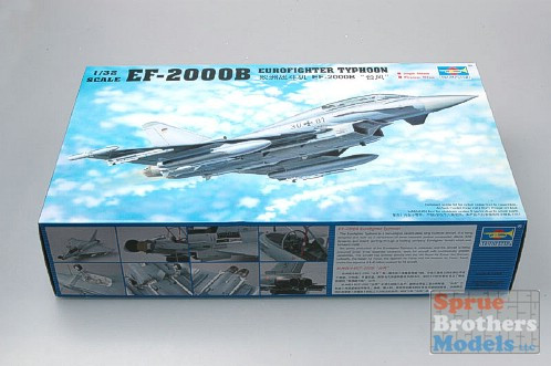TRP02279 1:32 Trumpeter Eurofighter EF-2000B Typhoon Combat