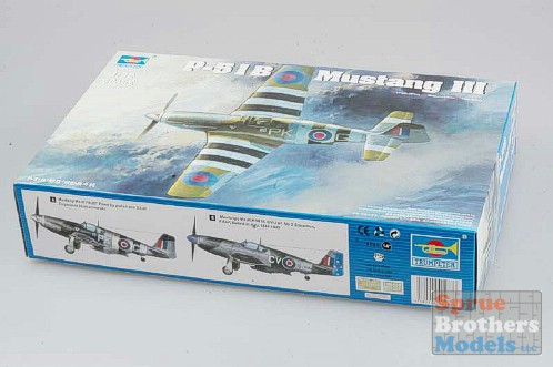 TRP02283 1:32 Trumpeter RAF Mustang III (P-51B/C) Fighter - Sprue