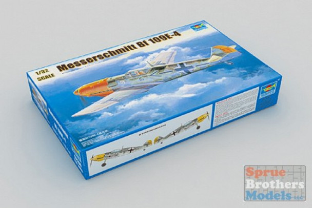 TRP02289 1:32 Trumpeter Messerschmitt Bf109E-4 German Fighter #2289