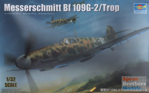 TRP02295 1:32 Trumpeter Messerschmitt Bf 109G-2/Trop