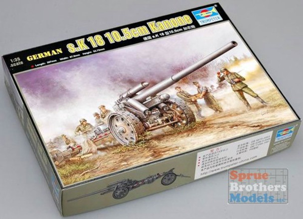 TRP02305 1:35 Trumpeter German s.10cm K.18 Cannon