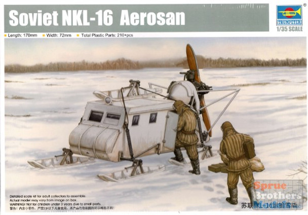 TRP02337 1:35 Trumpeter Soviet NKL-16 Aerosan