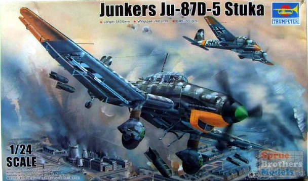 TRP02424 1:24 Trumpeter Junkers Ju 87D-5 Stuka