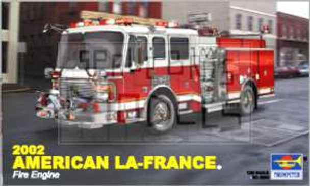 TRP02506 1:25 Trumpeter 2002 American LaFrance Eagle Fire Pumper Truck #2506