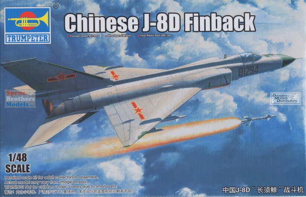 TRP02846 1:48 Trumpeter Chinese J-8D Finback