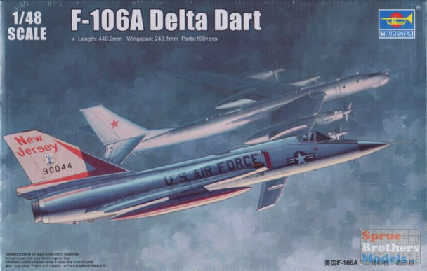 TRP02891 1:48 Trumpeter F-106A Delta Dart