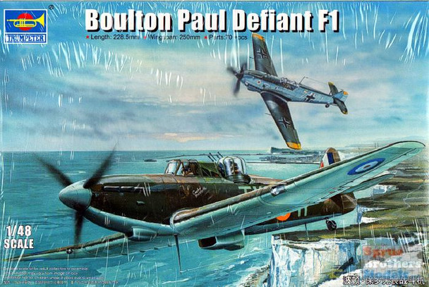 TRP02899 1:48 Trumpeter Boulton Paul Defiant F1