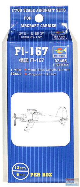 TRP03465 1:700 Trumpeter Fi-167 Set