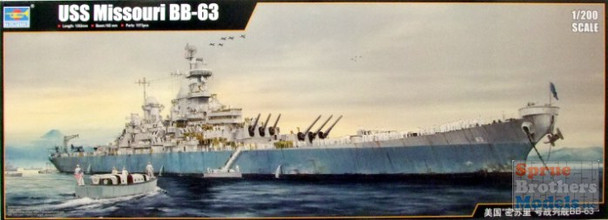 TRP03705 1:200 Trumpeter USS Missouri BB-63