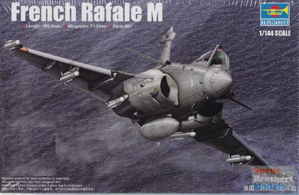 TRP03914 1:144 Trumpeter Russian French Rafale M