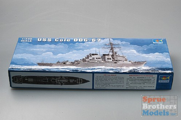 TRP04524 1:350 Trumpeter USS Cole DDG-67 Arleigh Burke Class Missile Destroyer #4524