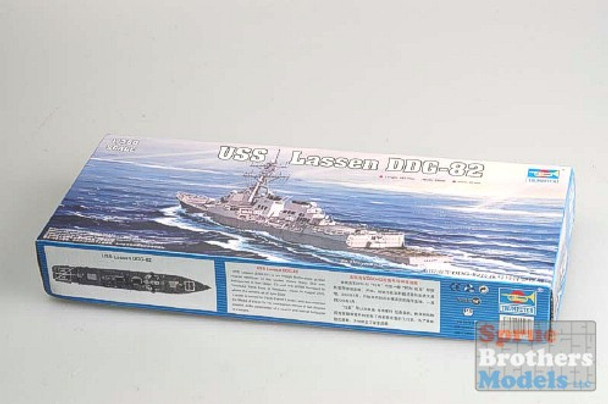 TRP04526 1:350 Trumpeter USS Lassen DDG-82 Arleigh Burke Class Flight IIa Destroyer #4526