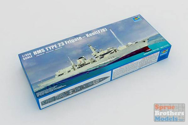 TRP04544 1:350 Trumpeter HMS Type 23 Frigate Kent F78