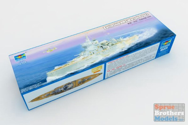 TRP05325 1:350 Trumpeter HMS Warspite 1942 - Sprue Brothers Models LLC