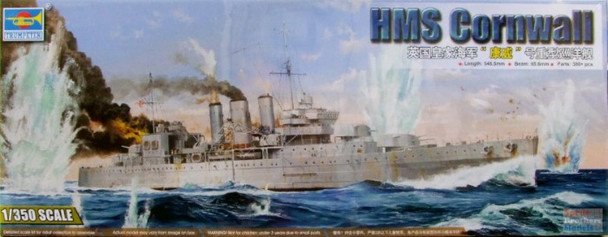 TRP05353 1:350 Trumpeter HMS Cornwall