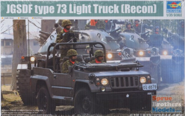 TRP05519 1:35 Trumpeter JGSDF Type 73 Light Truck (Recon)