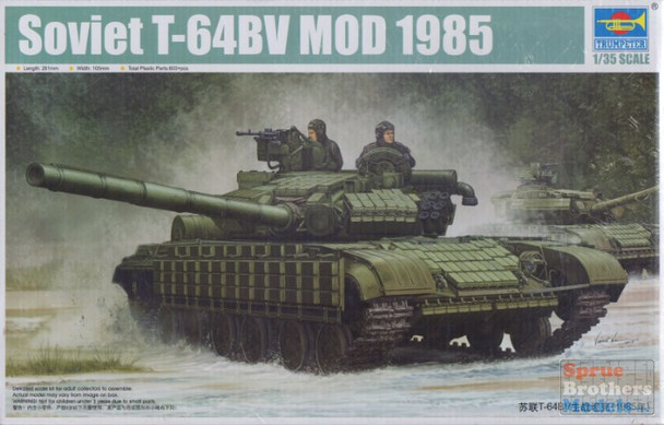 TRP05522 1:35 Trumpeter Soviet T-64BV Mod 1985