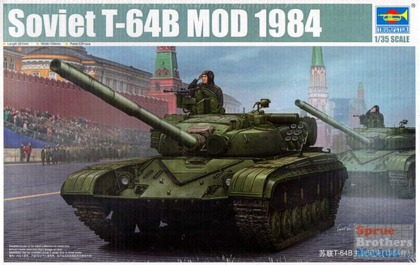 TRP05521 1:35 Trumpeter Soviet T-64B Mod 1984