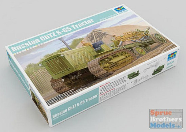 TRP05538 1:35 Trumpeter Russian ChTZ S-65 Tractor #5538