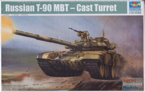 TRP05560 1:35 Trumpeter Russian T-90 MBT Cast Turret