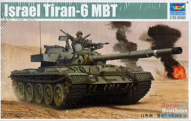 TRP05576 1:35 Trumpeter Israel Tiran-6 MBT