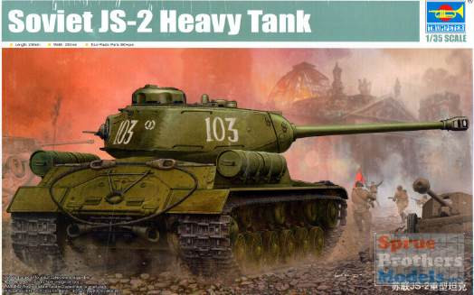 TRP05588 1:35 Trumpeter Soviet JS-2 Heavy Tank - Sprue Brothers