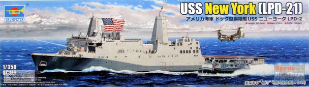 TRP05616 1:350 Trumpeter USS New York LPD-21