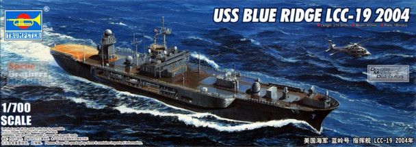 TRP05717 1:700 Trumpeter USS Blue Ridge LCC-19 2004