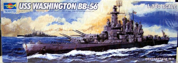 TRP05735 1:700 Trumpeter USS Washington BB-56 Battleship #5735