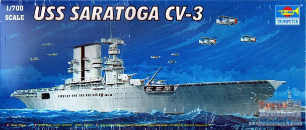 TRP05738 1:700 Trumpeter USS Saratoga CV-3