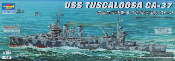 TRP05745 1:700 Trumpeter USS Tuscaloosa CA-37 Heavy Cruiser