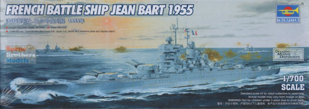TRP05752 1:700 Trumpeter French Battleship Jean Bart French 1955