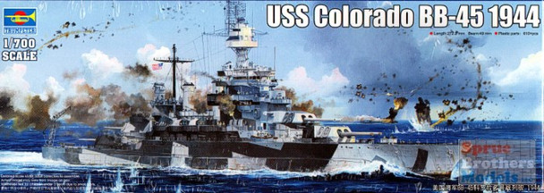 TRP05768 1:700 Trumpeter USS Colorado BB-45 1944