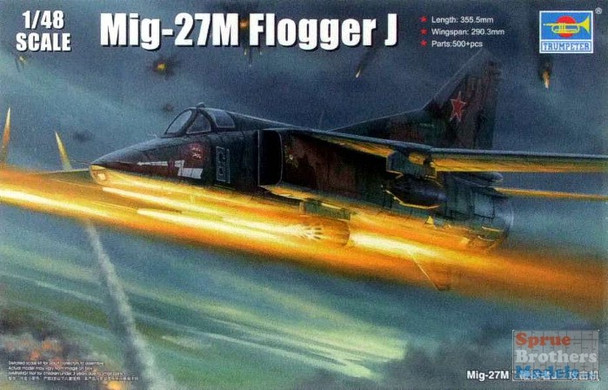 TRP05803 1:48 Trumpeter MIG-27M Flogger J