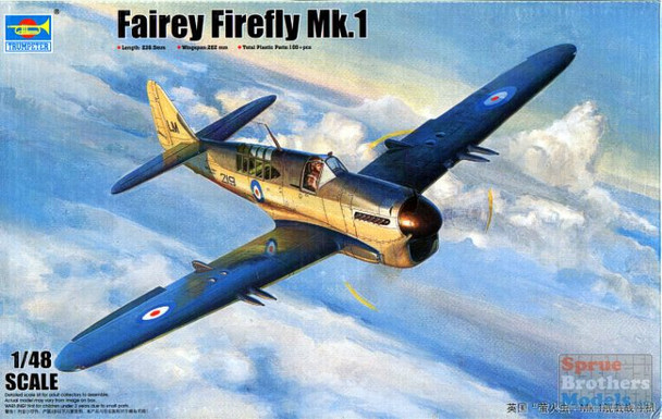 TRP05810 1:48 Trumpeter Fairey Firefly Mk.1