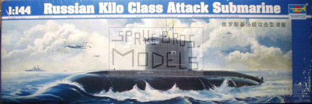 TRP05903 1:144 Trumpeter Russian Kilo Class Attack Submarine #5903