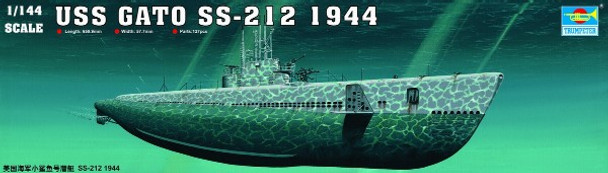 TRP05906 1:144 Trumpeter USS Gato SS-212 Submarine 1944 #5906