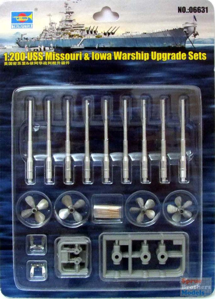TRP06631 1:200 Trumpeter USS Missouri & Iowa Warship Upgrade Set (TRP kit)
