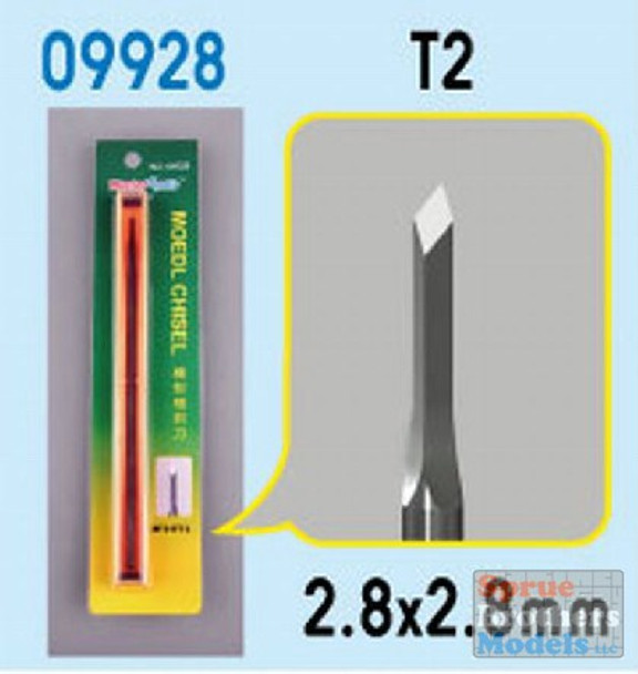 TRP09928 Trumpeter/MasterTools Model Chisel 2.8mm x 2.8mm Diamond Tip